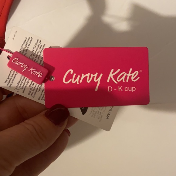 Curvy Kate nautical bikini swim top NWT Size 32M - Picture 13 of 15